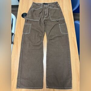 Lioness Brown Straight Leg Pants
